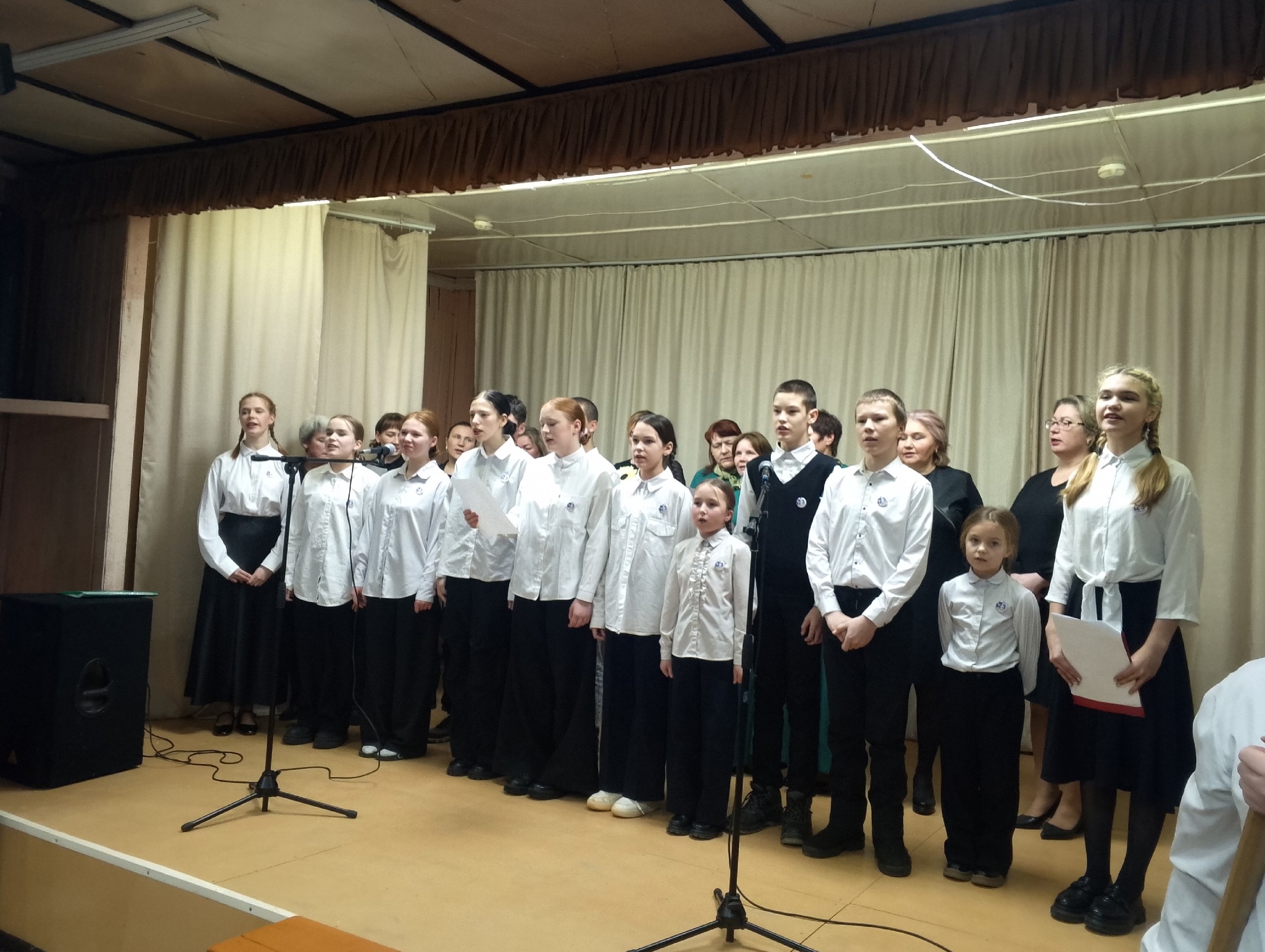 26 февраля в Доме культуры с.Спаспоруб состоялся концерт.